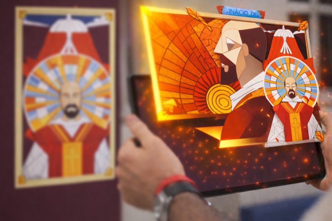 Exposição tech “O Peregrino Loyola”